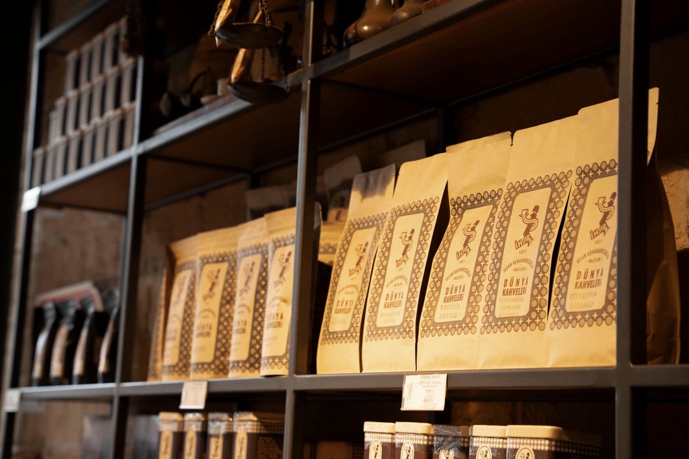 Retail-ready packaging merchandised on a store shelf